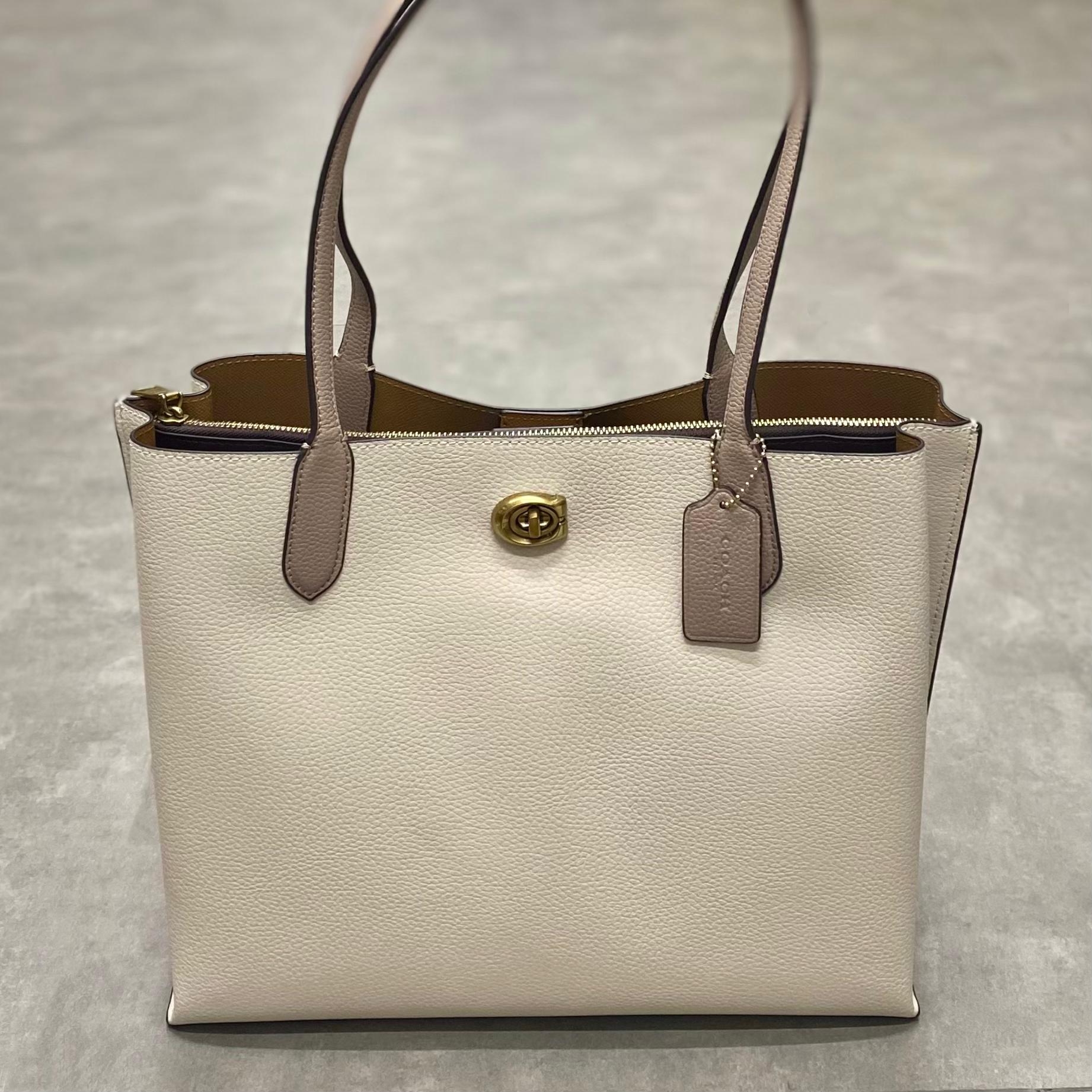 Túi Coach Willow Tote Bag DS White