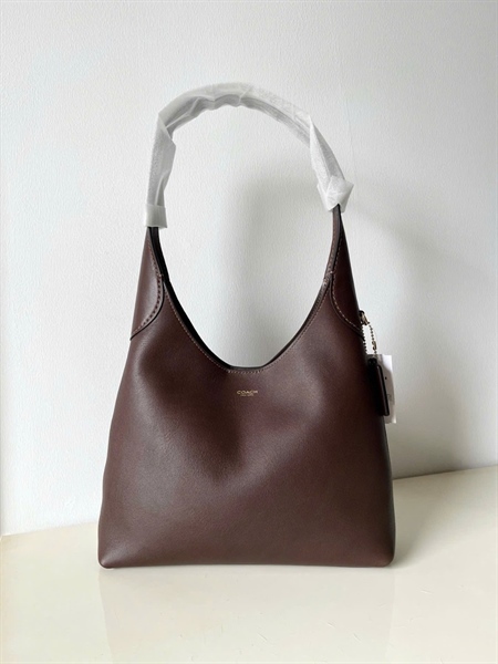 Túi Coach Brooklyn 28 Trapezoidal Women's Shoulder Bag DS D.Brown