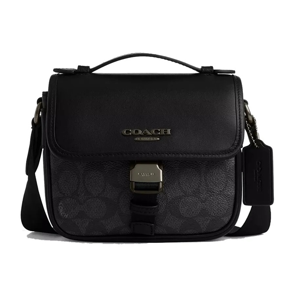 Túi Coach Racer Crossbody Bag In Signature Canvas DS G/Black