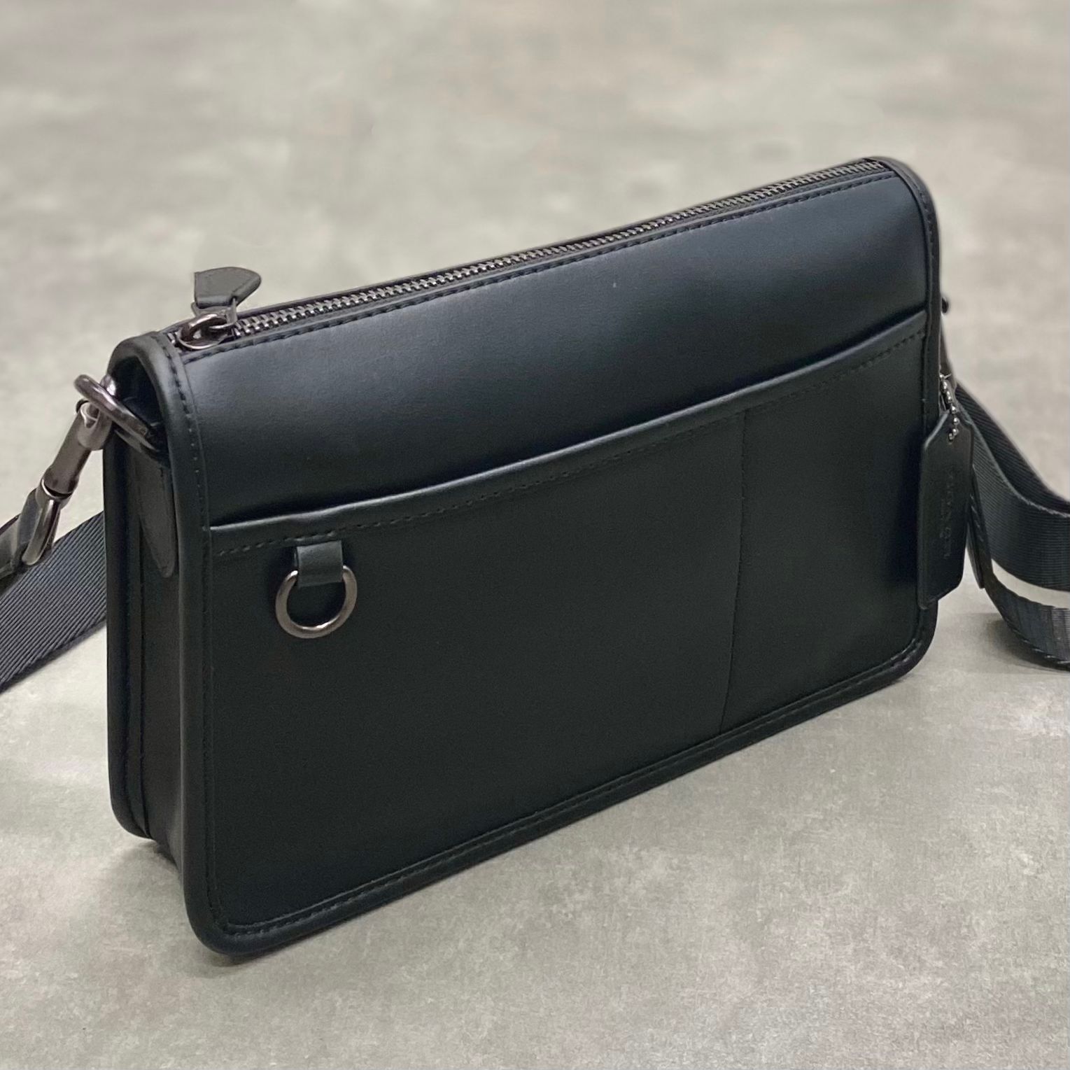 Túi Coach Heritage Convertible Crossbody With Hybrid DS Black