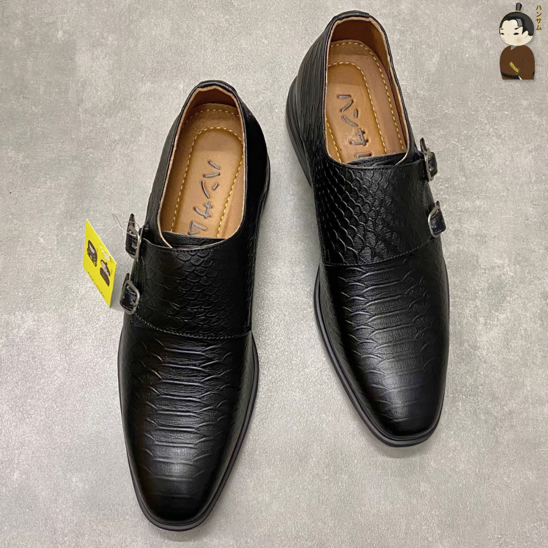 Hansamu Shin - 6cm Elevator Loafers DGD18 Black
